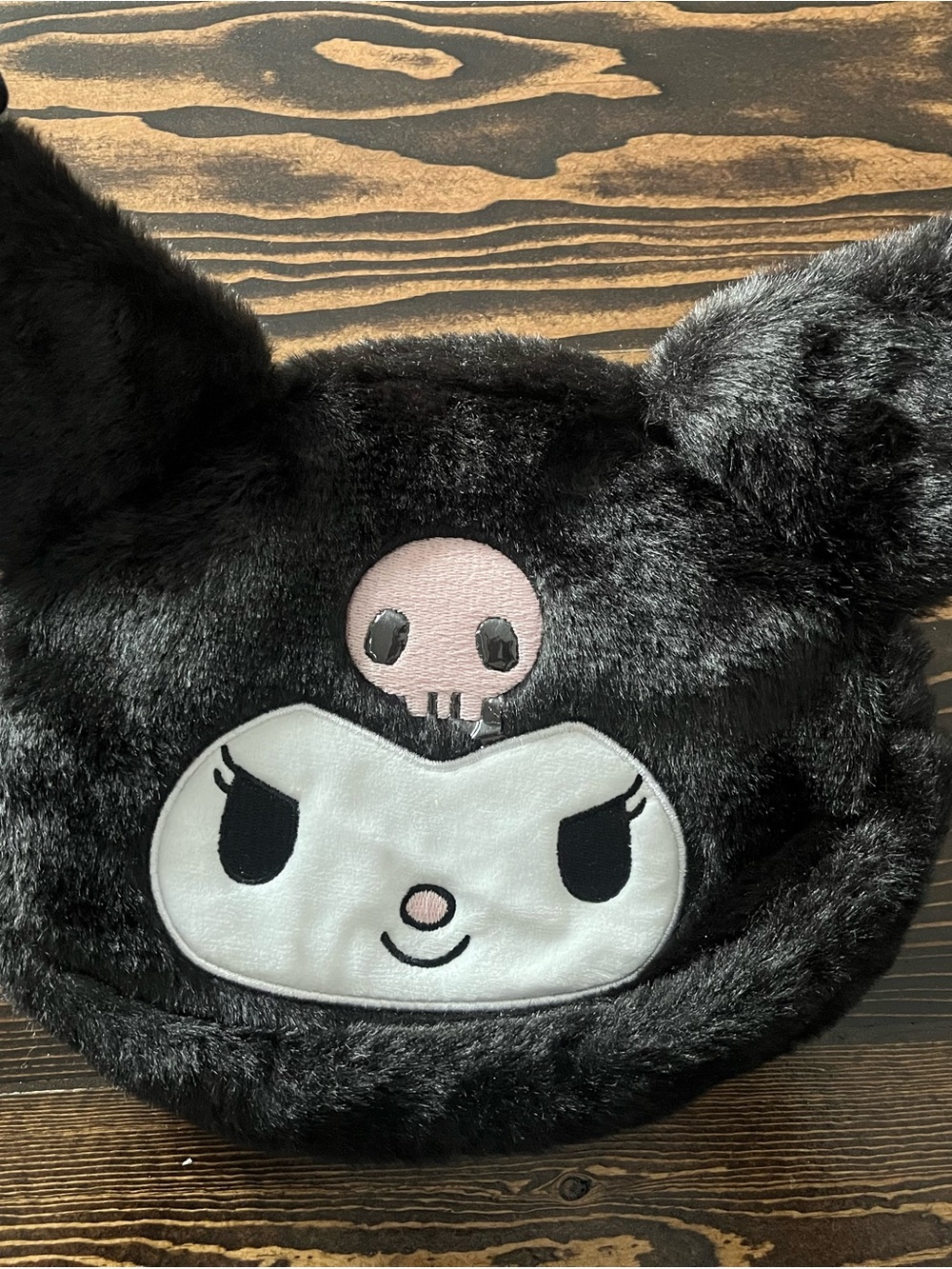 Forever 21 Kuromi Cosmetic Bag - Black, White, Pink